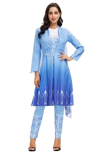 Cosplay Costume For Girls FROZEN Queen Elsa Characters