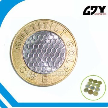 25X1.85mm Metal Copper coin token