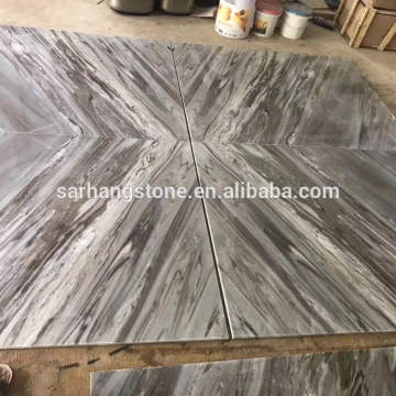 Bookmatched Marble feature wall tiles,marble background tiles