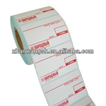 Custom wet strength label paper