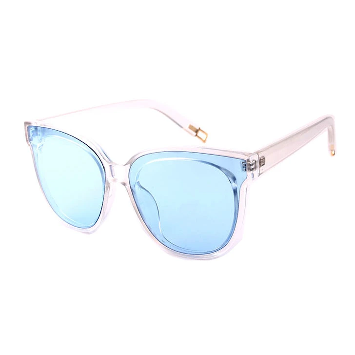 2018 Flat Light Colored Lens Fashion Sunglasses