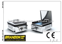 BBQ plancha with 1 burner