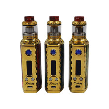 Newest Box Mod 75W Vape Mod US GENE Chip Powered By 18650 20700 21700 Battery Electronic Cigarettes Mod