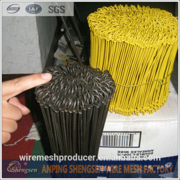 double loop tie wire /black loop tie wire(manufacturer)