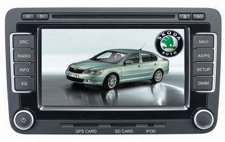 Touch Screen LCD Player Skoda Octavia Auto DVD Players With