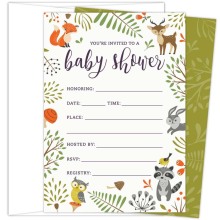 Custom High-Quality Baby Shower Invitations for Newborn Congratulations