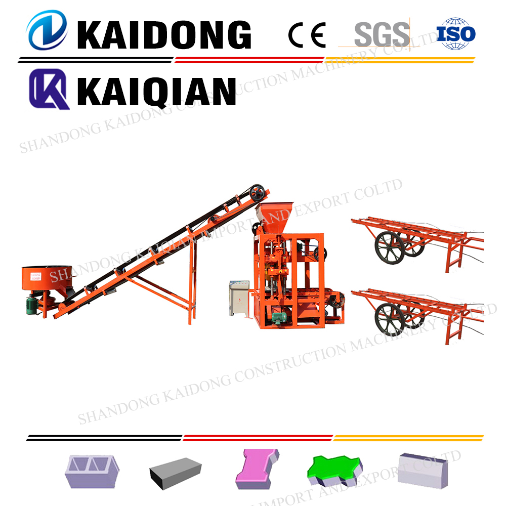 QT4-23A used brick making machine high profit business