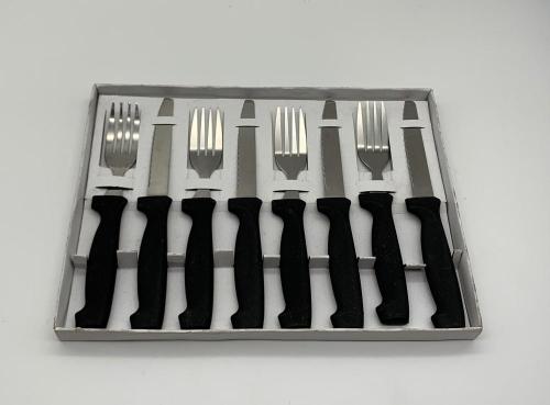 8pcs steak knife and fork set