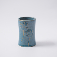 Soap dispenser ceramic set glass foam pump