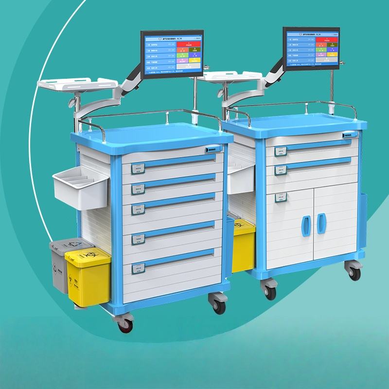 carrinho médico de emergência emergency medical cart