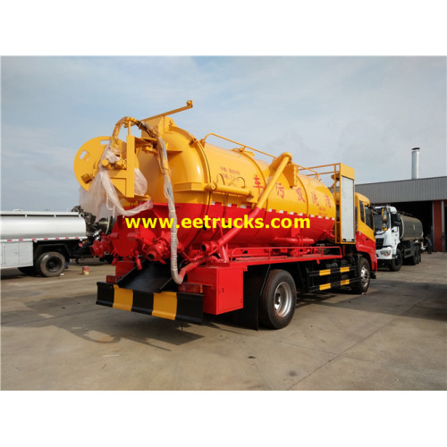 3000 gallons 4x2 Sewage Cleaning Suction Trucks