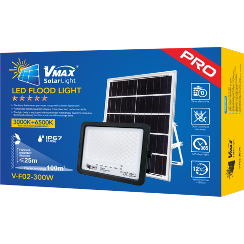 solar flood light ratings