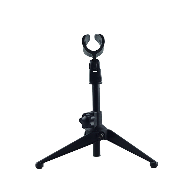 Desktop Tablet Mic Microphone Stand Tabletop Clip Holder