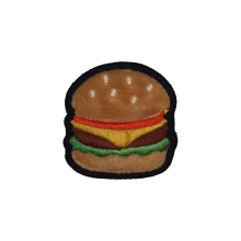 Embroidery on special plush fabric