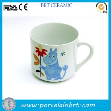 Hand printed custom moomin giftware ceramic Kids Flask