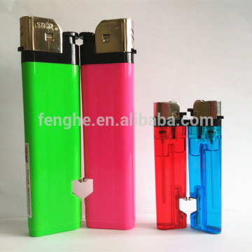 Chinese Big plastic lighter FH-218 with bottle opener jumbo lighter