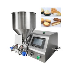China Factory's Automatic Round Cake Cream Frosting, Coating, and Filling Machine