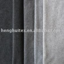 T/C 80/20 GREY MELANGE /heather gray polar fleece fabric