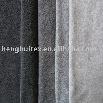 T/C 80/20 GREY MELANGE /heather gray polar fleece fabric