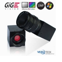 10MP Gigabit Ethernet (GigE) Industrial Camera for Machine Vision