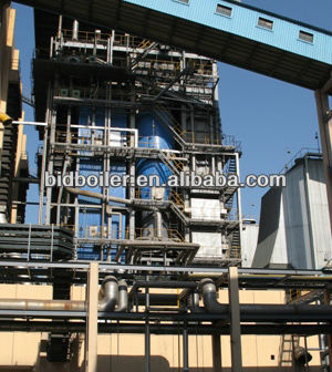 ASME bubbling fluidized bed steam boiler