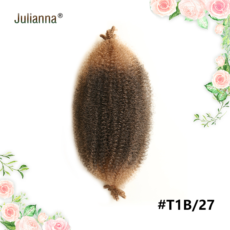 Julianna Ghana 16 Inch Bug Suppliers For Springy Twist Hair Orange Springy Afro Twist Hair