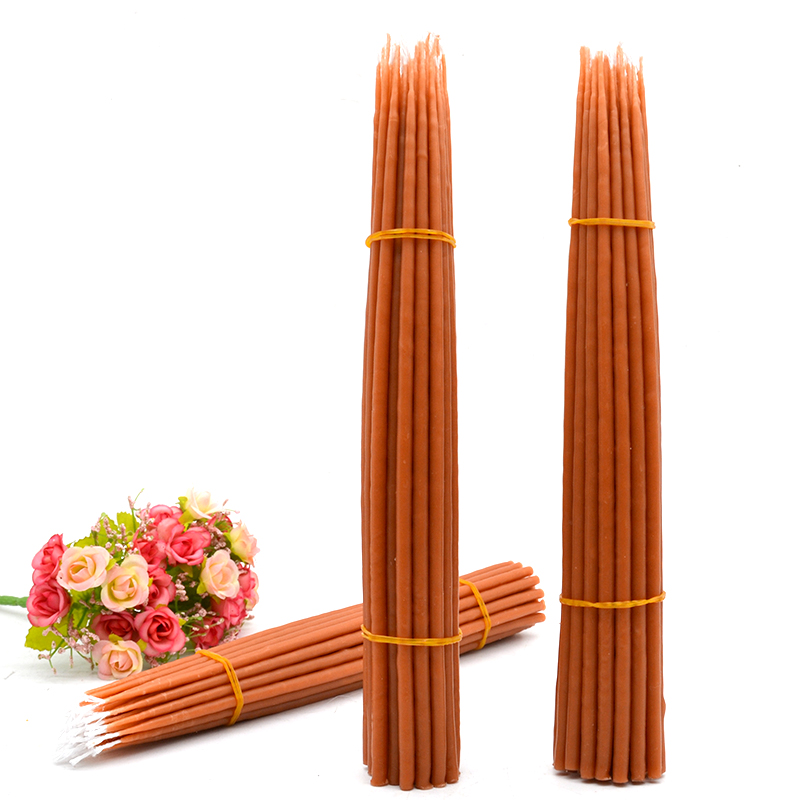 Organic Pure Beeswax Altar Church Orthodox Candles