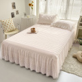 Polyester BedSkirts Dust Ruffles Queen Size Beds 15Inches