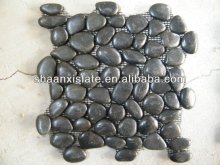 Polished Pebbles in black