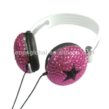 Star crystal headphone