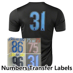 Custom Heat Transfer Sticker Wash Care T Shirt Washing for Label back collar of Garment