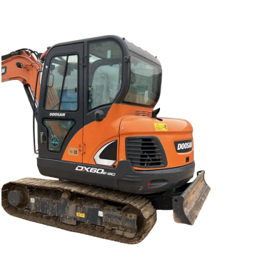 Korean Brand Doosan DX60 Used Hydraulic Crawler Excavator in Good Condition