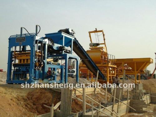 construction bricks machine to make concrete blocks for walls molds