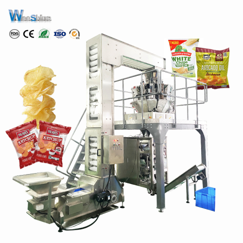 Puffed Food Potato Chips Banana Chips Packing Machine