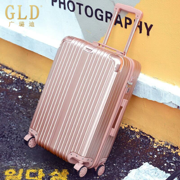 Scratch -resistant abs hard shell trolley case