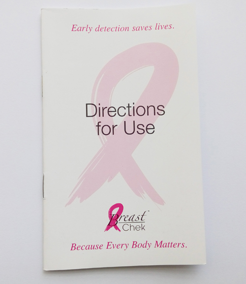 kit self-exmination payudara breast self-exmination kit