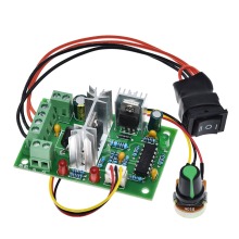 PWM DC Controller 150W for 10V-36V DC Motors with Positive Inversion Switch