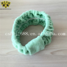 Green Color Microfiber caps hair dry towel Wholesale