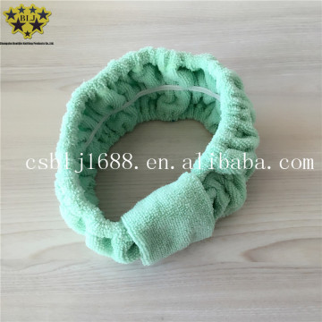 Green Color Microfiber caps hair dry towel Wholesale