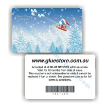 2011 new PVC gift card for Christmas promotional