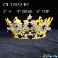 Wholesale Full Round Rhinestone Pageant Crowns