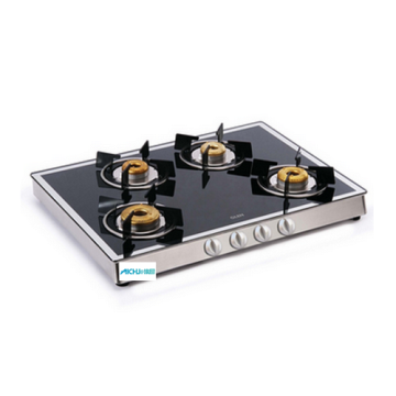 4 Burner Gas Stove Forged Burners Mirror Finish