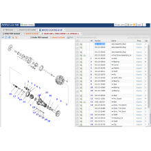 Komatsu 421-23-30034 pentru WA470-6 spate Alex Assy