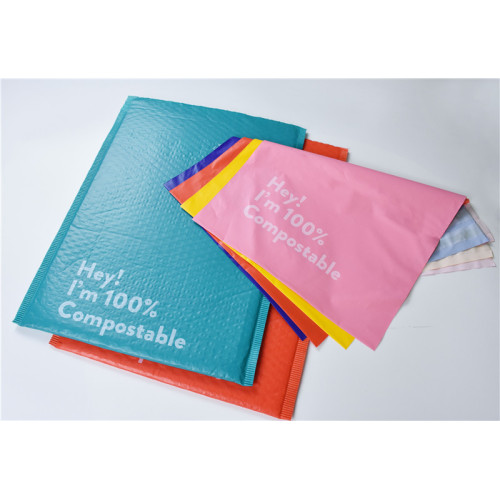 Custom Logo Heat Sealed Compostable Shipping Mailers