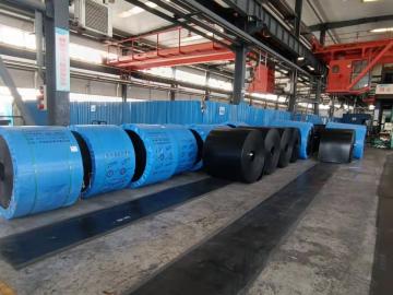 High quality cold resistant rubber flat conveyor belt