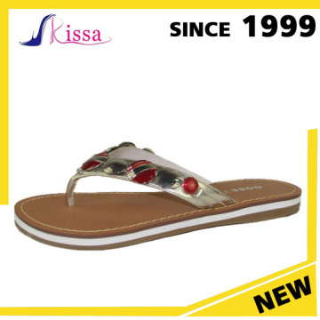 latest hotsale eva outsotle luxurious elegance leather slippers/ indoor shoes