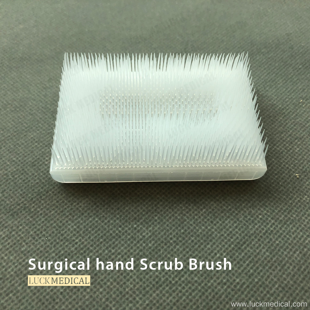 Plastic Nail Brush Scrub Surgical Use