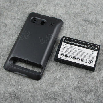 For HTC EVO 4G extended battery,3.7V 3500mAh, Made in china