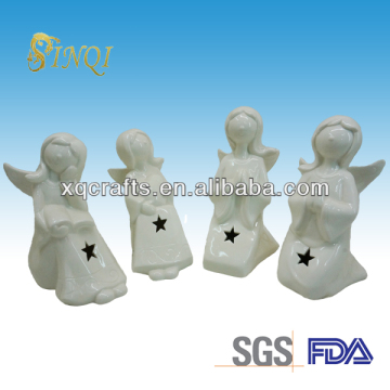 Chritmas sitting angel figurines