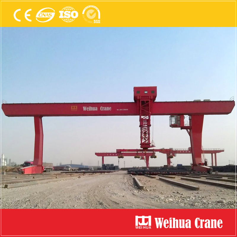 Single Girder Gantry Crane Electromagnet